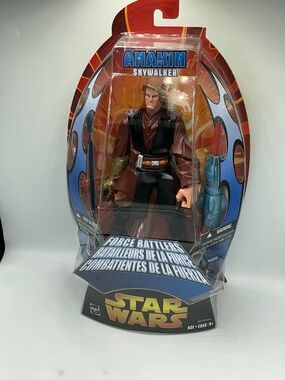 Star Wars Force Battlers Anakin Skywalker Action Figure Hasbro 2005 NIB Sealed